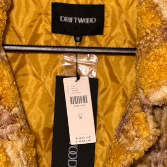 Driftwood Ryan Plaid Sherpa Shirt Jacket - Picture 4 of 9